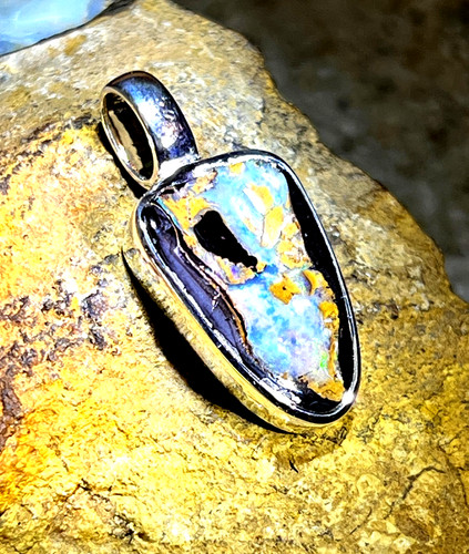 Boulder natürlich opal - natürlich,