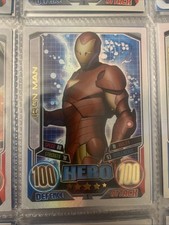 Hero Attax Marvel Iron Man Hero Foil Card, Extrem Selten