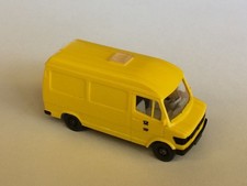 Wiking Mercedes L 307 D Kasten Hochdach Post i.Z. BP W/B-W/280-282 gelb (490)