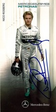 Autogramm, Nico Rosberg - Formel 1 - Team AMG Mercedes Petronas - 2015