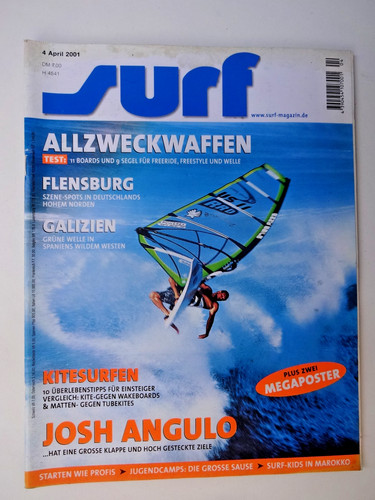 Surf magazin fanatic - surf, 4/01,fanatic
