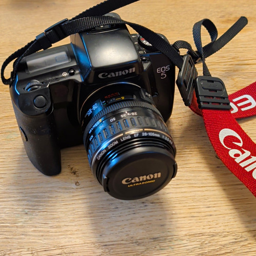Canon eos 35mm slr schwarz - 35mm,