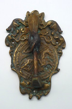 Messing Türklopfer alt/antik