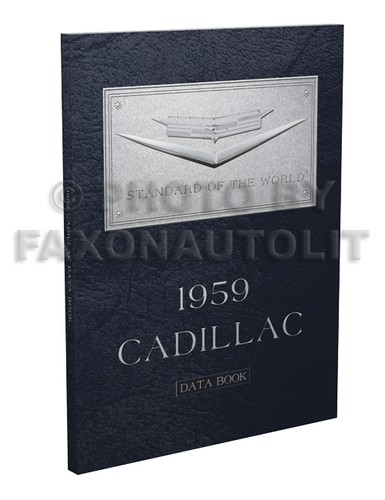 1959 cadillac datenbuch - 1959,