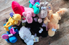 Plüschfiguren Schlüsselanhänger Heye Mordillo Crazy Zoo Stofftier