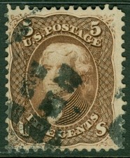 EDW1949SELL: USA 1863 Scott #