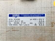Index V200 Trafo Tramac