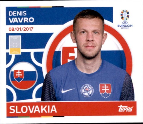 Topps euro 2024 sticker svk - topps,