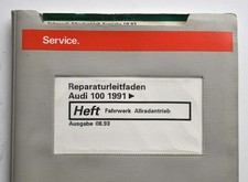 Audi 100, S4, A6 & S6 (C4), Fahrwerk Allradantrieb, Reparaturleitfaden