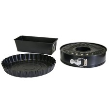 B-Ware 4-TEILIG BACKFORM BACKFORMSET BACKFORMEN SET KÖNIGSKUCHENFORM SPRINGFORM