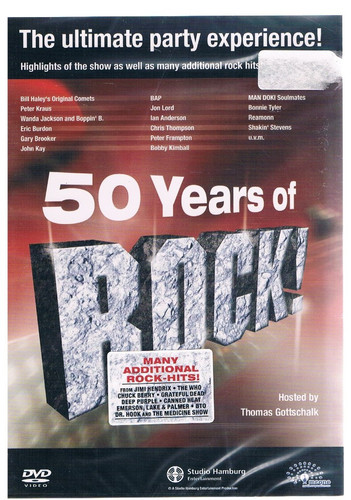 Years rock top - of, dvd
