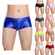 Herren Dessous Schlafanzug Unterwäsche Retroshorts Trunks Sportwear Slip Sexy