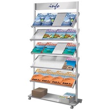 Kerkmann Prospektregal silber