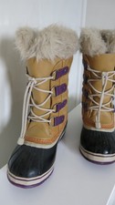 Sorel   !!! Mädchen Waterproof Winter Stiefel Gr.35 Natural Rubber