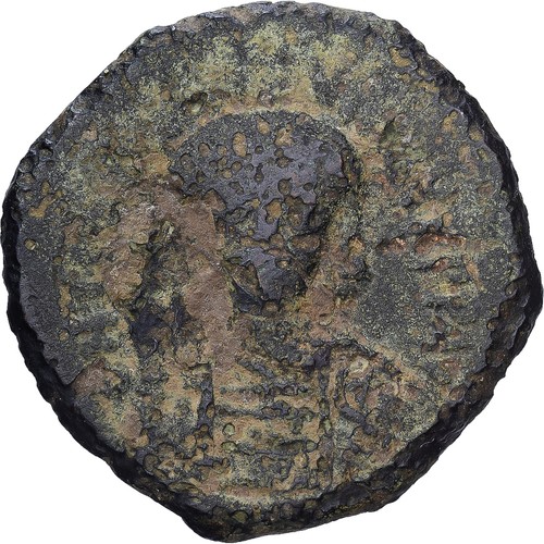 Byzantine empire follis - byzantine,
