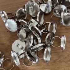 NEU 30 Ringrohlinge 25 Mm