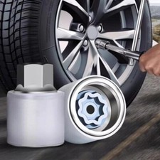 Neu Anti-Diebstahl Radsicherung Felgenschloss Schlüssel Nuss Für Audi A5A6A3A4