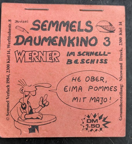 Semmels daumenkino werner - semmels, im