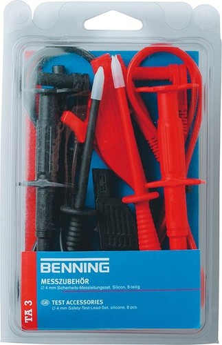 Benning messleitungsset 3 - messleitungsset,
