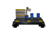 Lego® Eisenbahn 9V RC TRAIN 7938 Bahnhof Bahnsteig Zubehör CITY STATION ZUG