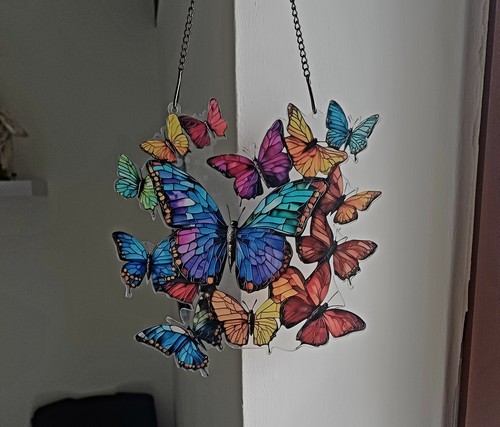 Fensterbild schmetterling - fensterbild,