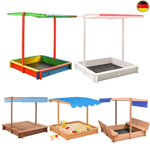 Sandkasten mit überdachung - mit,