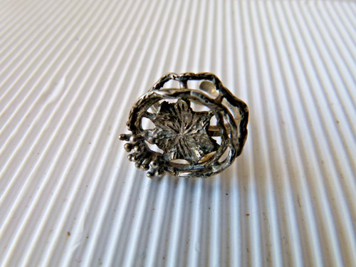 44413 retro 835 silber ring - 835,