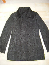 Italy Mantel schwarz Gr. 38 M Gothic Top Zustand!