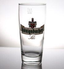 Vintage Deutsches Bierglas Königsbacher Pils 0,2L