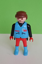 Playmobil Sammlung Figur aus Set 3847 TV-Motorrad TVi Kameramann #4277