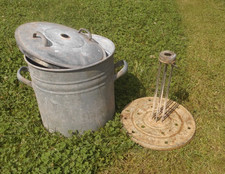 alter Zinktopf, Einwecktopf