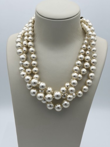 Collier muschelkernperlen