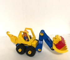 LEGO Duplo® Toolo 2910 Bagger 2 in1 Abschlepper - Radlader - mit Männchen