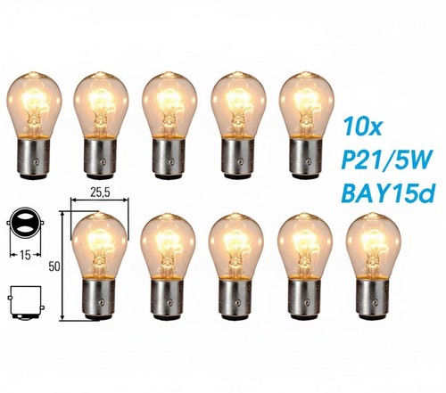 10x p21 bay15d - p21/5w,