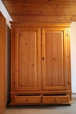 Kleiderschrank Kiefer massiv gebraucht