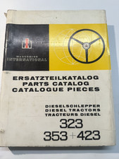 Original IHC Mc CORMICK ERSATZTEILKATALOG FÜR DIESELSCHLEPPER 323 353 423