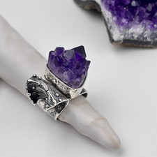 Verstellbarer roher Amethyst