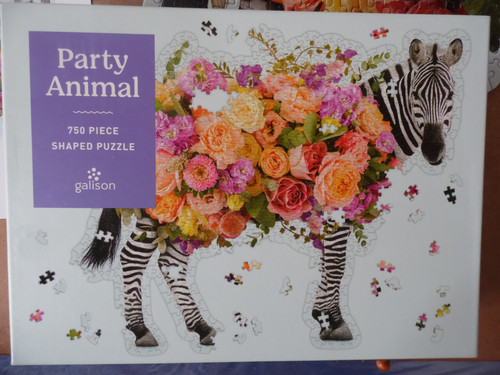 Puzzle party animal zebra - puzzle,,