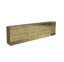 Artoz Stempel Einladung zur