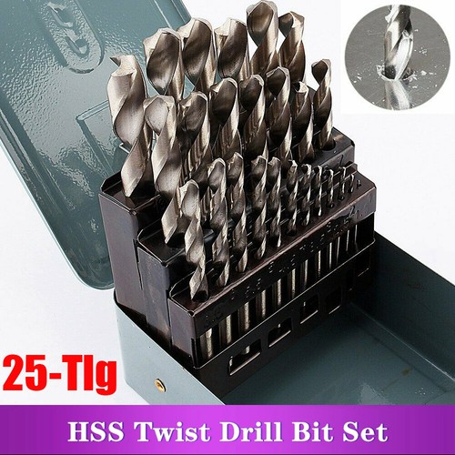25tlg hss spiralbohrer - 25tlg, satz
