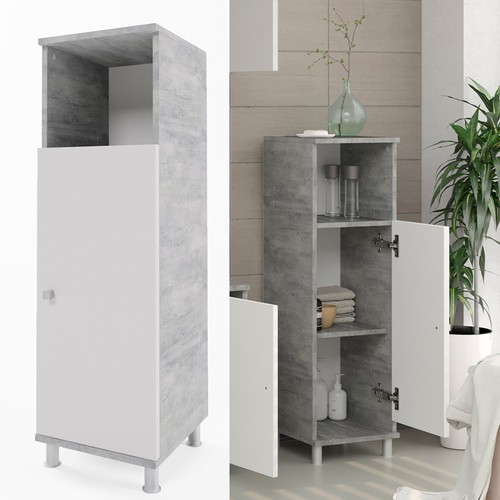 Midischrank badezimmer regal - midischrank,