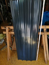 12 verzinkte Stahlplatten anthrazit 7 qm   NEU*