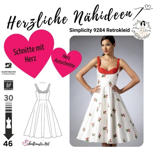 Schnittmuster simplicity 9284 - schnittmuster,