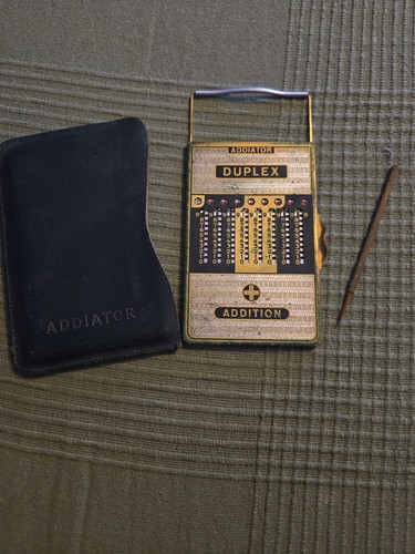 Addiator duplex mechanischer - addiator,