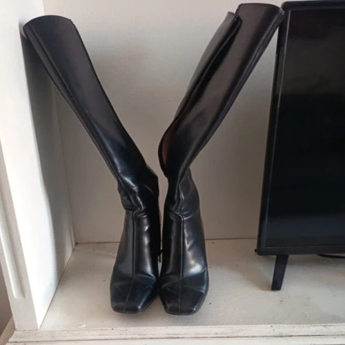 Zara kniehohe stiefel - stiefel, in