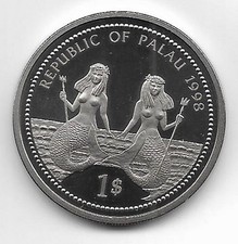 Palau 1 Dollar 1998 Marine