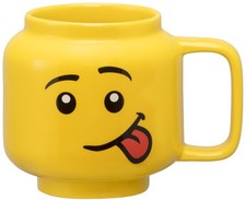 LEGO Kaffeetasse SILLY 255 ml gelb im Karton aus Keramik