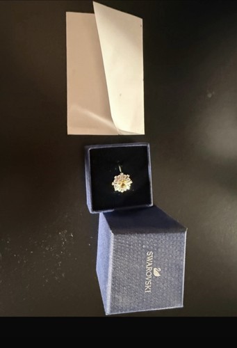 Swarovski blumen ring 925er - blumen,