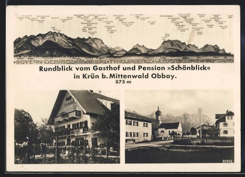 Krün mittenwald - krün, b.