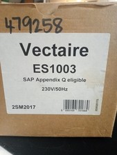 Ventilator Hochdruck 3 Geschwindigkeiten 100 mm weiß Zugschnur oder Fernbedienung VECTAIRE ES1003